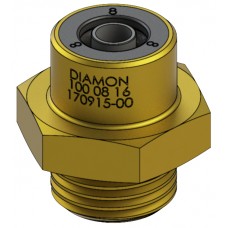 фитинг прямой 1001222 12-M22*1,5 (трубка ПВХ 12мм) DIAMON